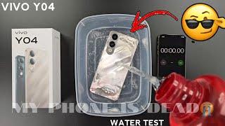 Vivo Y04 Water Test | Let's See if Vivo Y04 is Actually iP64 Waterproof Or Not?