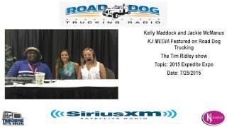 KJ MEDIA and Tim Ridley live at the 2015 Expedite Expo