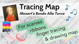 Doodling and Tracing Activity - Mozart Rondo alla Turca - Musical Song Map