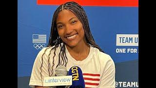 U.S. Olympic track & field star Tara Davis-Woodhall on her plan for gold in Paris #olympicsports