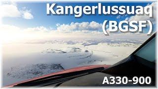 [MSFS] Kangerlussuaq - A330 Go-Around + Landing