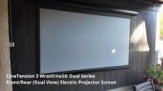 Elite Screens Wraith Veil Dual-Projektor-Bildschirm