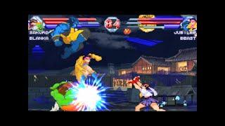 Sakura & Blanka vs Jubilee & Beast