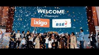 ixigo Creates History: Listing Ceremony @BSE