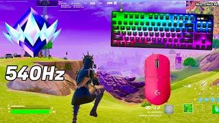 SteelSeries Apex Pro TKL ASMR  Solo Gameplay  Satisfying Keyboard Fortnite 360 FPS 4K