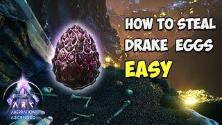 How to EASILY Get Your First Rock Drake Egg in Aberration | Quick And Safe ROUTE! ARK ASA