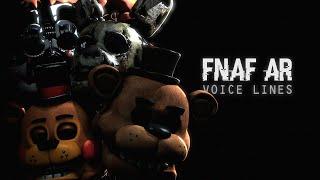 FNAF AR: voice lines animated [FNAF SFM]