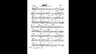 real book solo piano: wave (Tom Jobim)