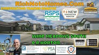 Wind Meadows South Community Tour DR Horton Lennar Homes | Bartow Florida Real Estate Agent