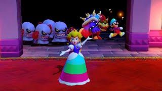 Super Mario Party Rainbow - Peach Vs Daisy Vs Bowser Vs Donkey Kong (Hardest Difficulty)