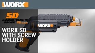 WORX SD SemiAutomatic Driver w/ Screw Holder - WX255L