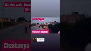 Morning walk # Yoga # Hostel life# Chaitanya Academy Khaliyari