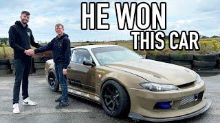 Can the WINNER of the 1000BHP S15 LEARN to DRIFT in ONE DAY?