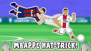 MBAPPE vs BARCA! (Hat-Trick Barcelona 1-4 PSG Champions League 2021 Goals Highlights)