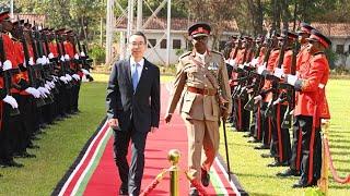 Color as President Ruto receives credential of five new Ambassadors to Kenya at State House!!