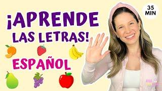 Aprende Las Letras en Español para Niños y Bebés con Ana Banana - Desarrollo de Lenguaje