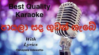 Payala Sada Guwan Gabe Karaoke (Acoustic) | Danapala Udawatta #sinhalakaraoke #sinhalakaroke #music