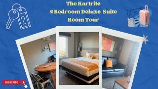 The Kartrite Resort & Indoor Waterpark Two Bedroom Deluxe Suite w/Balcony Room Tour