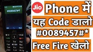 Play Free Fire In Jio Phone