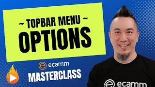 Understanding the Options Tab in the Ecamm Live Top Bar Menu