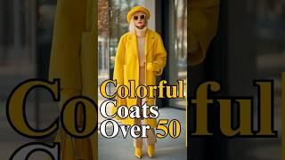 Elegant Coats| Mature Italian Street Fashion & Style Over 60