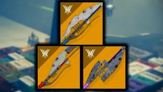 How to Get the Other EXOTIC Glaives!!