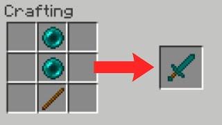 HOW TO CRAFT a ENDER SWORD in Minecraft