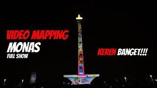 Video Mapping Monas Full Show | Asian Games 2018