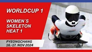 IBSF World Cup Pyeongchang - Women's Skeleton - Heat 1