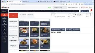 Demo-Sales Point of Mentor POS Restaurant Management Software. Boost Sales, Save Inventory.