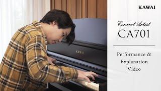 Kawai CA701 Digital Piano | Performance & Explanation Video - Polonaise in Ab major (Chopin)