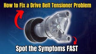 How to Fix a Drive Belt Tensioner Problem | Spot the Symptoms FAST !