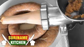 Worst Recept Kippen Worst Surinaams | Sausage Recipe Chicken Sausage Surinamese | Suriname Kitchen