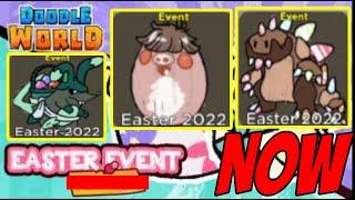 All 10 Easter Skins In Doodle World + Misprints | Roblox Easter Event