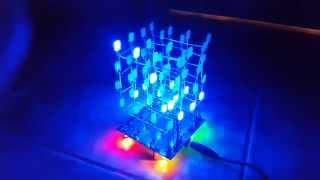 DIY LED Cube 4x4x4 from BanGood