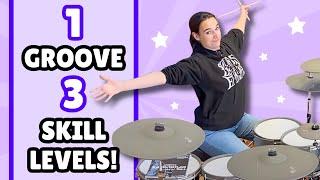 Master One Groove at 3 Levels: Beginner to Pro! 