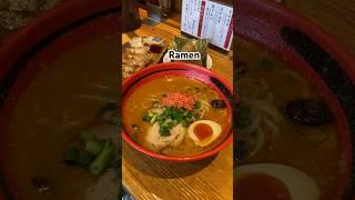 一幻ramen is very delicious  #japan #japanfood #japanesefood #hokkaido #sapporo #一幻 #一幻拉麵 #煎餃 #蝦飯糰