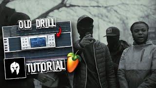 HOW TO MAKE OLD SCHOOL UK DRILL???!!!! (fl studio tutorial)