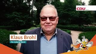 Klaus Brohl - Für Asberg-Nord