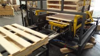 Pallet Making Machine for Stringer Pallets in Australia, Rhino Pallet Machine