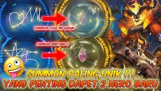 SUMMON PALING UNIK !!! YANG PENTING DAPET 2 HERO BARU !!! | Mobile Legends Adventure Indonesia