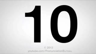 How To Pronounce 10