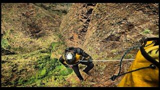 Descenso del Barranco Salto del Guanche, Güimar - Tenerife