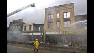 Broad Street Fire New Bethlehem, PA Clarion County April 29, 2002