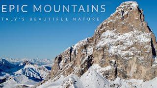 The epic Italian mountains by Drone - 4K / 5K 60FPS aerial video