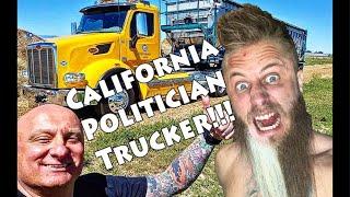 ️05 Brandon Balderas as a Truckers life in California politics!! Live Trucking Podcast 05!