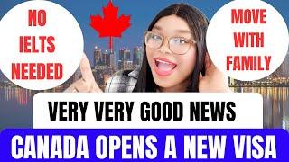 Good News! Canada Opens A New Free Visa Pathway For Everyone | You Don't Need IELTS