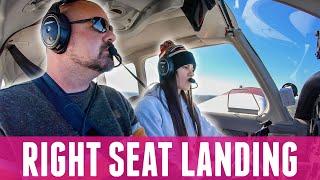 Landing An Airplane From The Right Seat is HARD