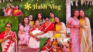 Boby ki Haldi & Dodhimongol || Bengali Wedding Rituals