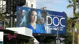 Doc Molly Parker Billboard Sunset Blvd Los Angeles California USA December 14, 2024